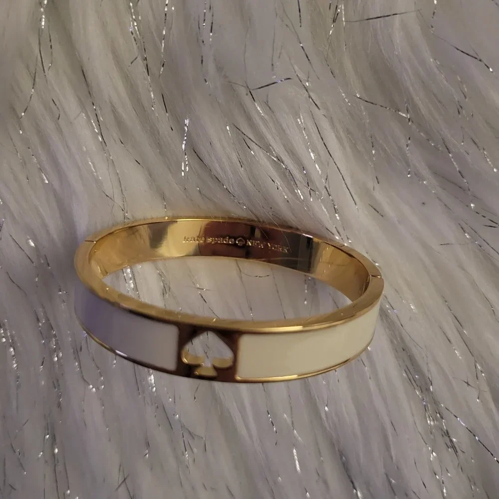 Kate Spade Hinged Bangle Bracelet - Picture 2 of 8